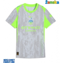 Manchester City John Stones #5 Rezervni Dres za Ženska 2025-26 Kratak Rukav